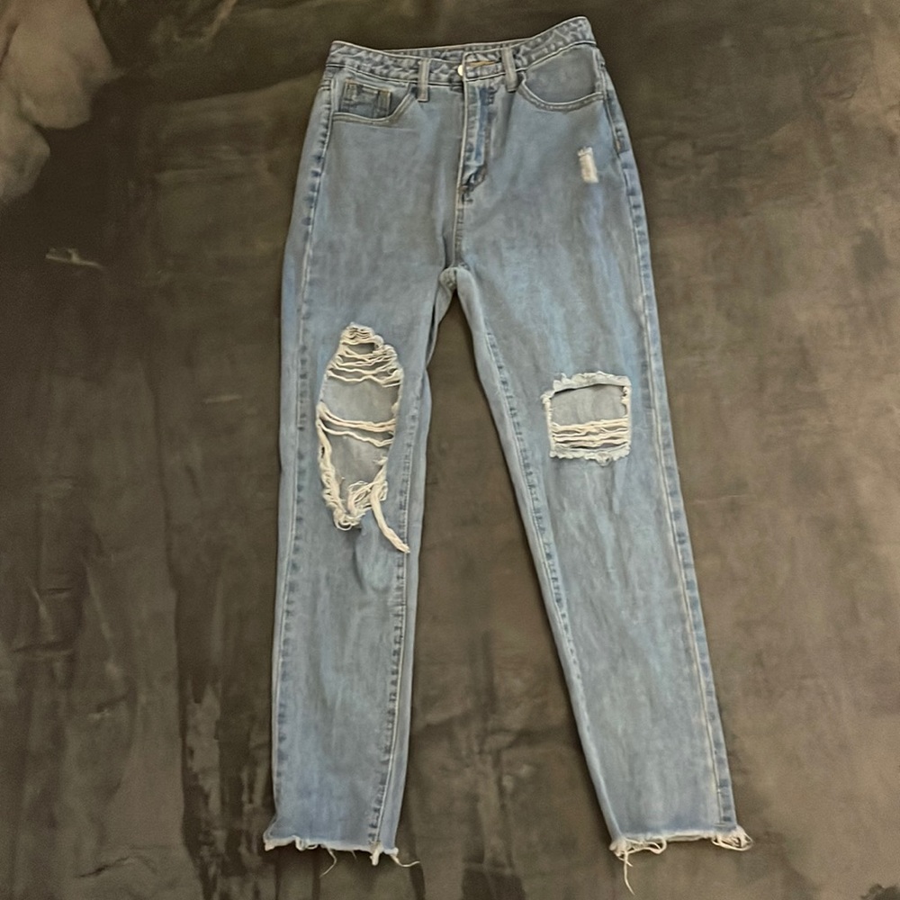 SHEIN mom jeans